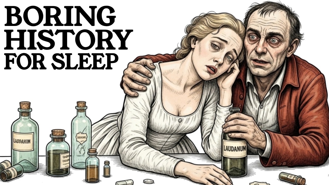 The DEADLY Allure of Laudanum in Victorian England | Boring History for Sleep