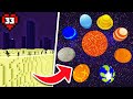 How I Built the Entire Solar System in Minecraft Hardcore!