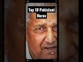 Top 10 National Heros of Pakistan | Pakistani Heros List
