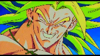 Broly Transforms Sprite Animation Test