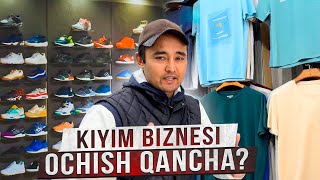 OYIGA 2000$ gacha DAROMAT KIYIM KECHAK BIZNESI 2023