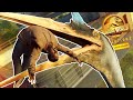 QUETZ EATS HUMANS! Quetzalcoatlus Animation Showcase - Jurassic World Evolution 2 Dominion Biosyn