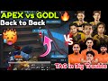 ☢️Mazy on APEX In Danger🚨TAG vs GODL Drop Clash🥵 Back to Back 🥶 BMPS Scrims