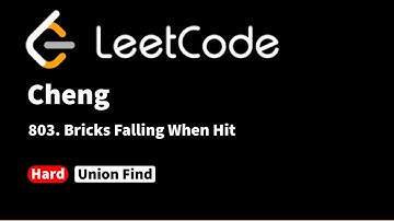 LeetCode 803. Bricks Falling When Hit