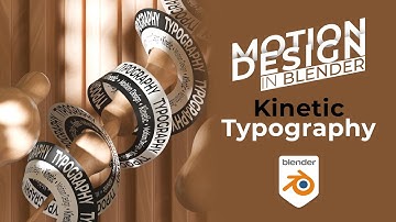 Making cool kinetic typography in Blender.