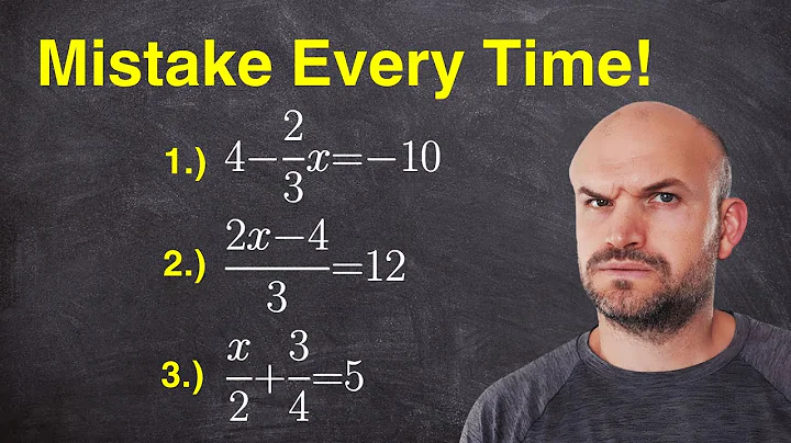 Top 3 Equations I see students Make Mistakes With