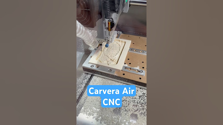 Carvera Air, une CNC vraiment top (port moi en tout cas !!)