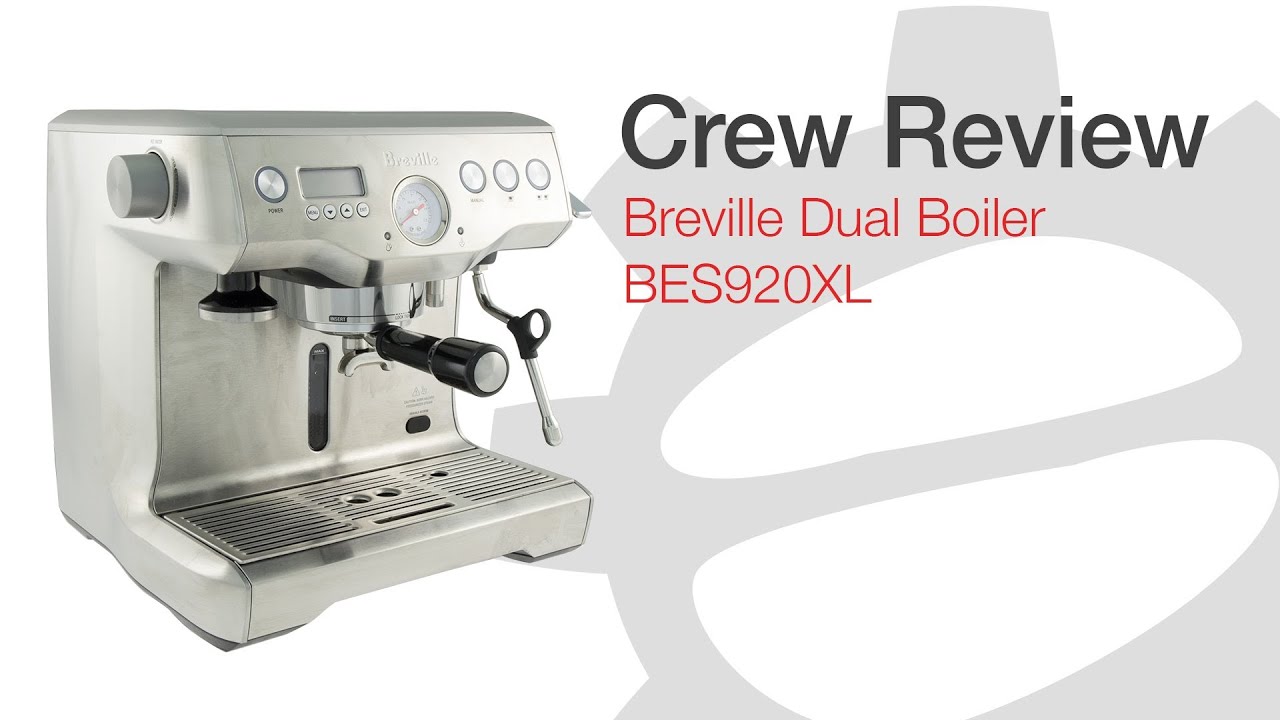 Breville BES920XL Dual Boiler Espresso Machine