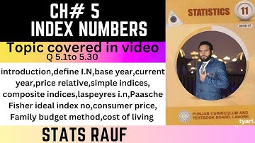 ch5 q1 to 30 index number ics stat part1 11th class stat price realtive cpi composite i.n