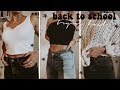 back to school | try-on haul