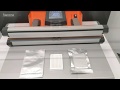 Pal system vials vacuum packaging  hacona vtype industrial vacuum packaging machine