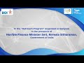 Customer Outreach Program - Bank Of India