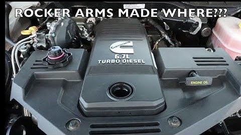 RAM 6.7 Cummins Rocker Arms made where?