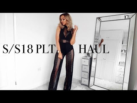 S/S18 PRETTY LITTLE THING HAUL // + Try-on
