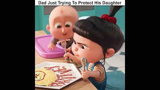 Father Just Trying To Protect Her|| Despicable Me Edit || Headlights(feat. KIDDO) #shorts #edit