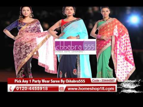 homeshop18 saree party wear