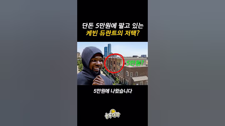 듀란트의 저택이 5만원에 나온 이유?