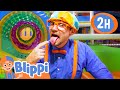 Blippi Learns the 5 Senses | 2 HOURS OF BLIPPI | Educational Videos for Kids | Blippi Toys