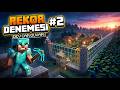 Minecraft Rekor Denemesi #2 | Cam Fanus İnşaası Devam Ediyor. (Bölüm 5)