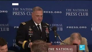 US military has no plans to leave Iraq, Pentagon says after letter 'mistake'