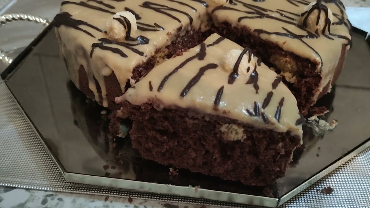 كيكة بالكوك و الحليب المحلى سهلة التحضير هشيشة وكذوب فالفم