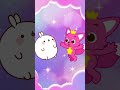 Finally We Met Pinkfong And Molang Make Friendship Colorful Follow Our Friend Molang 