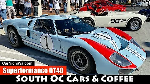 Superformance Shelby GT40 MKII | CSX8000 | South OC Cars & Coffee | CarNichiWa.com