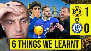 6 Things We Learnt From BORUSSIA DORTMUND 1-0 CHELSEA