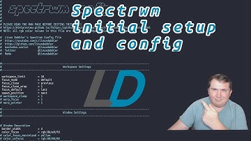 SpectrWM initial setup and config on Debian