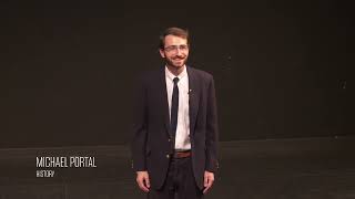 Michael Portal (History) in 2021-2022 3MT Final Competition