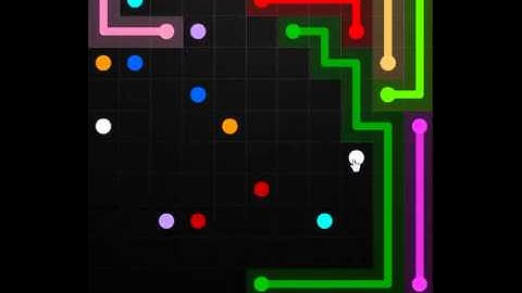 flow game facebook - 11 x 11 mania level 69 Connect the dots