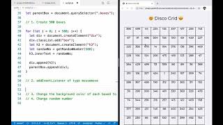Build a Disco Grid Game with JavaScript DOM Events