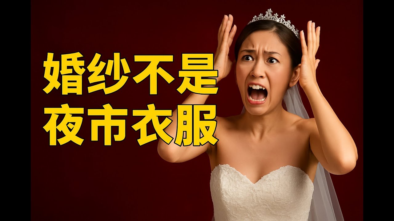 免费试穿婚纱？你以为婚纱店是慈善机构？婚纱不是夜市衣服！别再要求免费试穿！| 攝影師Mandarin Ng