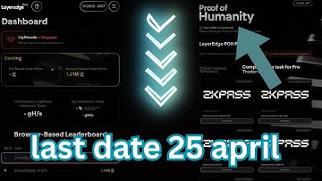 LayerEdge Airdrop Proof of Humanity Task | LayerEdge POH Verification Guide | LayerEdge POH activity