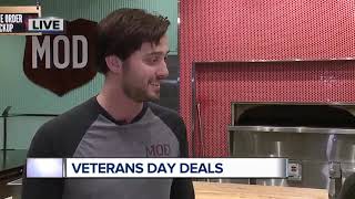 Deals &amp; freebies for vets, active duty on Veterans Day