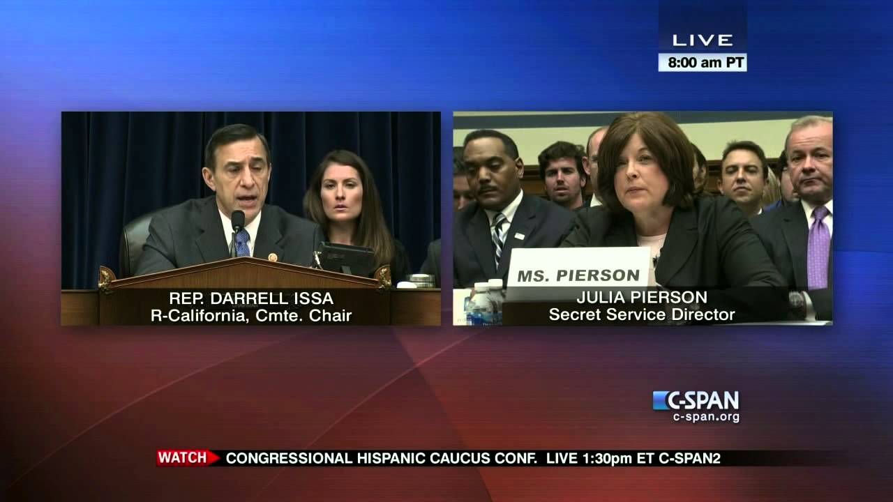 Rep. Issa questions Secret Service Director (C-SPAN)