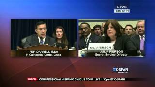 Rep. Issa questions Secret Service Director (C-SPAN)