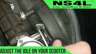 Scooter Troubleshooting: Scooter Dying Out When You Come to a Stop / Low Idle