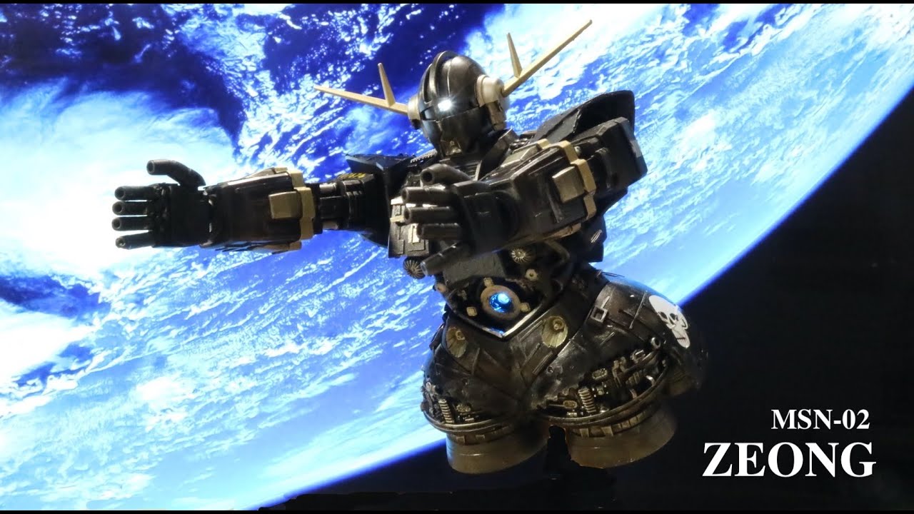 MSN-02 ZEONG (BANDAI 1:144 GUNPLA HG) ジオング - YouTube