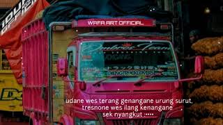 Story whatsapp viral 2021 lagu kecewa versi truk canter mbois #storywakeren#storywagalau