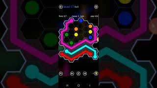 How to solve flow free hexa (Amoeba pack level 17)