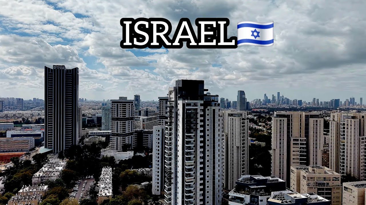 Amazing Tel Aviv Israel 🇮🇱 Drone View Cinematic 4K Aerial Footage