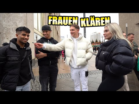 Wie SPRICHT man FRAUEN an? | Frauen Klären | Straßenumfrage in Berlin | TomSprm