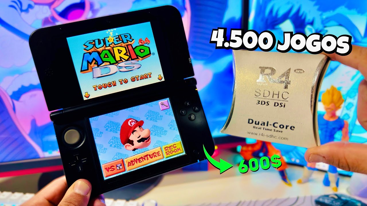 Comprei um Nintendo 3DS Lotado de jogos (o melhor portátil?)