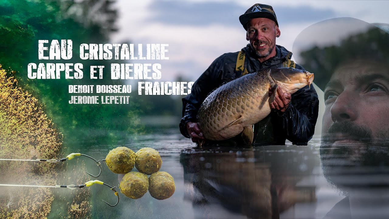 Eau cristalline, carpes et bières fraiches !