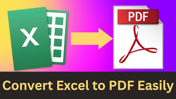 Convert MS Excel to PDF online on PC | Excel to PDF file Conversion Online | Convert  Excel to PDF