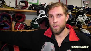 Viktor Ekbom om förlusten mot Luleå