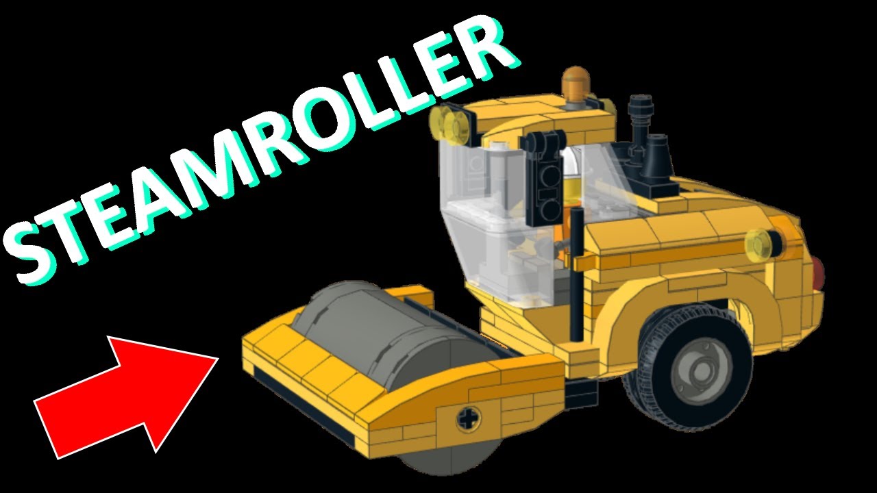 How to BUILD a LEGO Steamroller