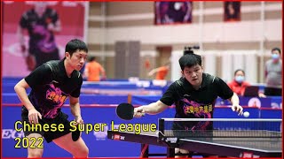 Xu Xin, Fan Zhendong very strong double | Chinese Super League 2022