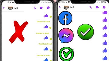 How to Fix Unable to send Message on Messenger Problem 2024 ll